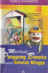 Membuat panggung boneka untuk sekolah minggu