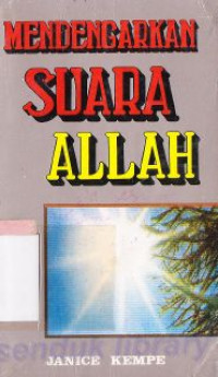 Mendengarkan suara Allah