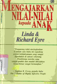 Mengajarkan nilai-nilai kepada anak