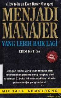 Menjadi manajer yang lebih baik lagi