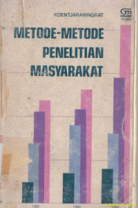 Metode-metode penelitian masyarakat