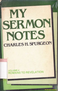 My sermon notes