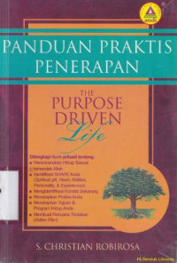 Panduan praktis penerapan : The purpose driven life