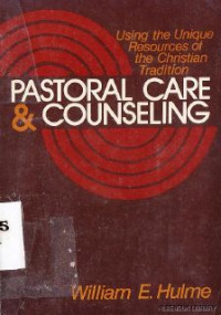 Pastoral Care and Counseling