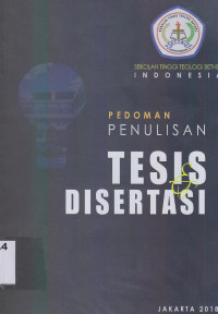 Pedoman penulisan tesis dan disertasi