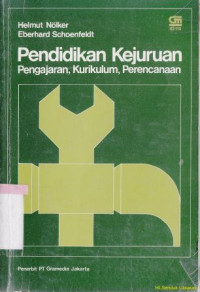 Pendidikan kejuruan :pengajaran, kurikulum, perencanaan