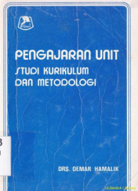 Pengajaran unit studi kurikulum dan metodologi