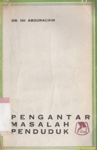 Pengantar masalah penduduk