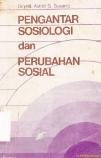 Pengantar sosiologi dan perubahan sosial