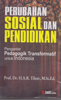 Perubahan sosial dan pendidikan