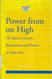 Power from on high : the spirit in Israel's restoration and witness in Luke-Acts