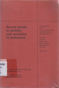 Recent trends in fertility and mortality in Indonesia