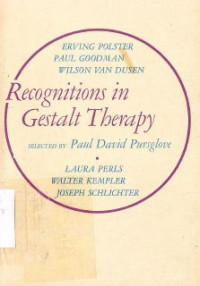 Recognitions In Gestalt Therapy