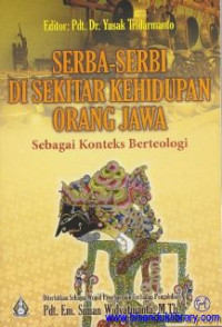 Serba-serbi di Sekitar Kehidupan orang Jawa sebagai konteks berteologi