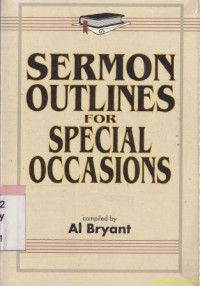 Sermon outlines for special occasions