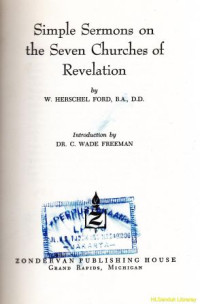 Simple sermons on the seven churches of revelation