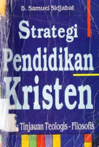 Strategi pendidikan kristen