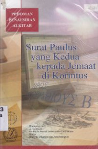 Surat Paulus yang pertama kepada jemaat di Korintus