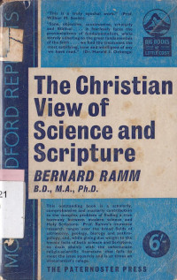 The christian view of science and scripture