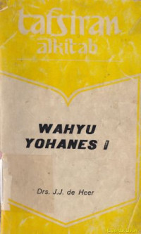 Tafsiran alkitab Wahyu yohanes I