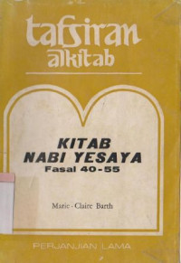 Tafsiran alkitab kitab Yesaya 40-55