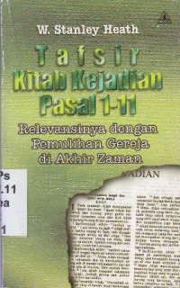 Tafsir kitab kejadian pasal 1-11