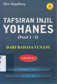 Tafsiran injil Yohanes (pasal 1-5) dari bahasa yunani