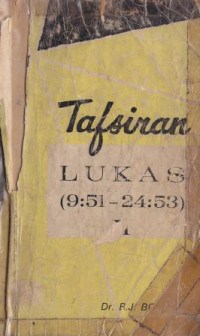 Tafsiran Lukas 9:51-24:53