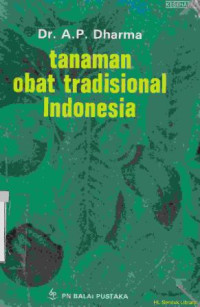 Tanaman obat tradisional indonesia