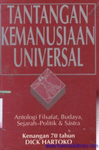 Tantangan kemanusiaan universal : ontologi filsafat, budaya