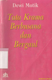 Tata krama dan bergaul