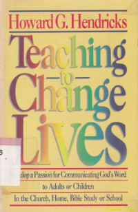 Teaching to change lives