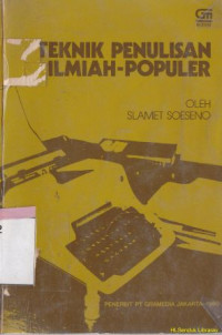 Teknik penulisan ilmiah-populer