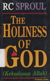 The holiness of God (Kekudusan Allah)