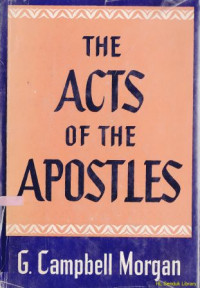 The acts of the apostles