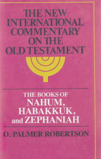 The books of nahum, habakuk, and zephaniah