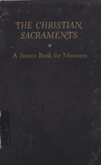 The christian sacraments