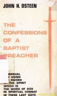 The confessions of a baptist preacher