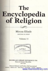 The encyclopedia of religion 11