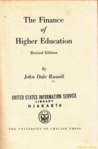 The finance of higher education