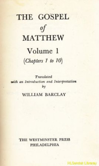 The gospel of matthew