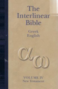 The Interlinear greek - english