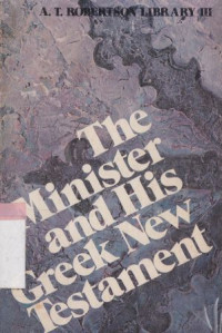 The minister and his greek new testament