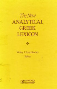 The new analytical greek lexicon