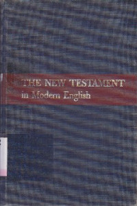 The new testament in modern english