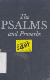 The psalms and proverbs