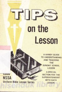 Tips on the lesson