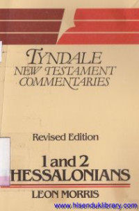 Tyndale new testament commentaries 1 and 2 Thessalonians revised edition