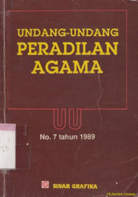 Undang-undang peradilan agama