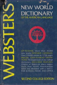 New websters dictionary